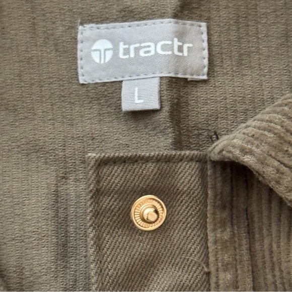 Tractr 🫐 Kids Girls Olive Jean Jacket - Picture 5 of 13